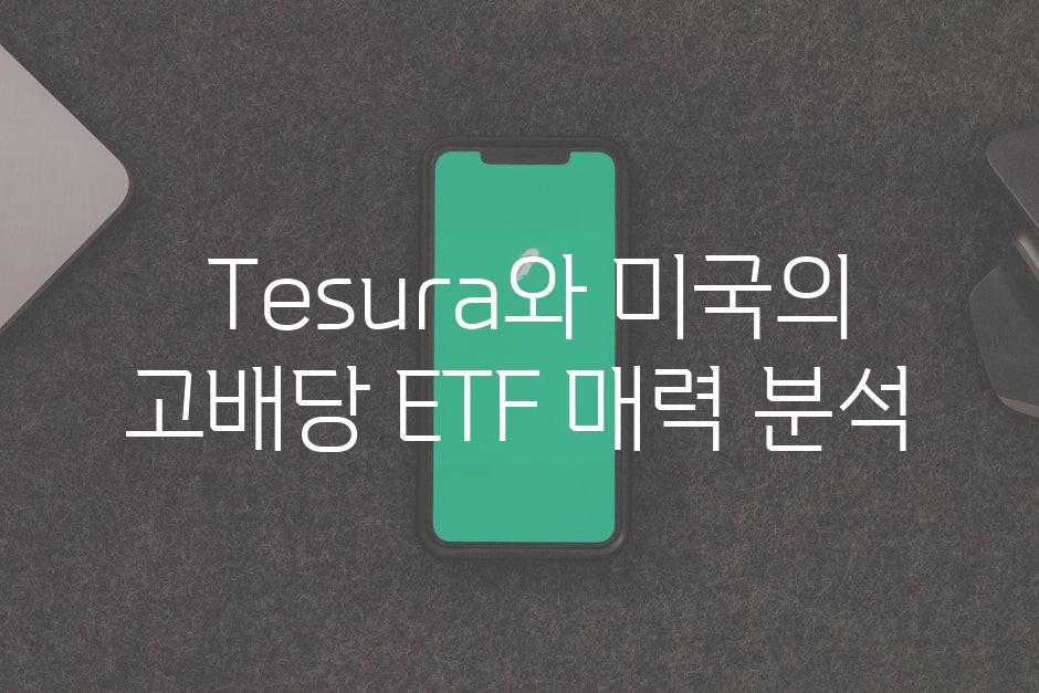  Tesura와 미국의 고배당 ETF 매력 분석