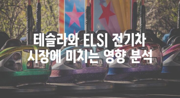 테슬라와 ELS| 전기차 시장에 미치는 영향 분석