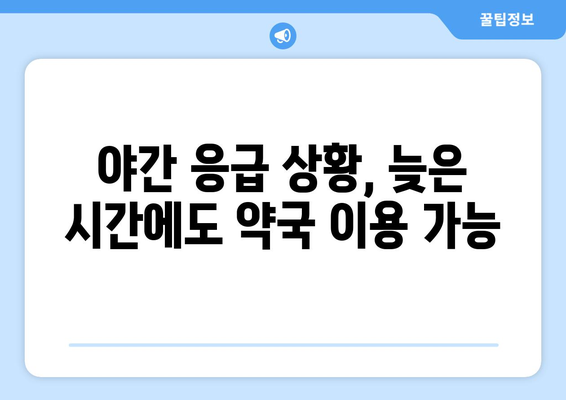 서울시 광진구 구의제3동 24시간 토요일 일요일 휴일 공휴일 야간 약국