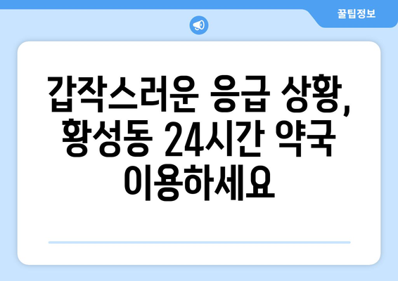 경상북도 경주시 황성동 24시간 토요일 일요일 휴일 공휴일 야간 약국