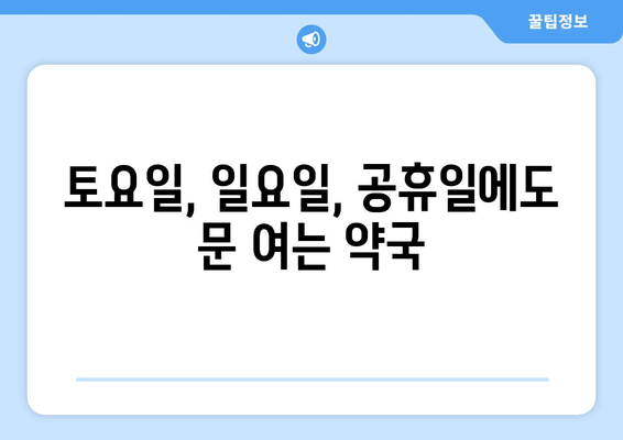 인천시 미추홀구 주안6동 24시간 토요일 일요일 휴일 공휴일 야간 약국