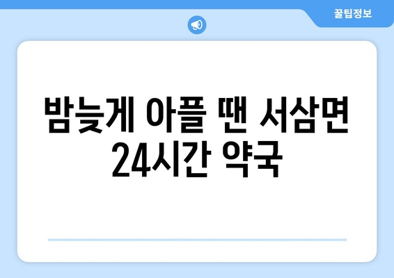 전라남도 장성군 서삼면 24시간 토요일 일요일 휴일 공휴일 야간 약국