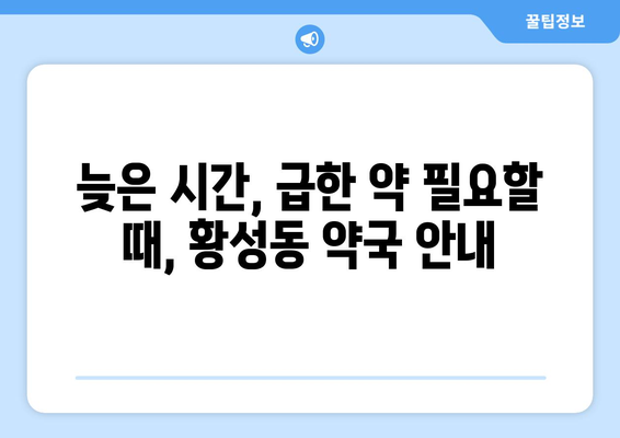 경상북도 경주시 황성동 24시간 토요일 일요일 휴일 공휴일 야간 약국