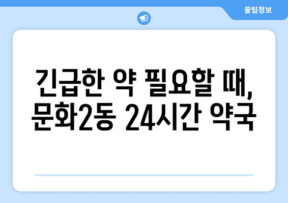 대전시 중구 문화2동 24시간 토요일 일요일 휴일 공휴일 야간 약국