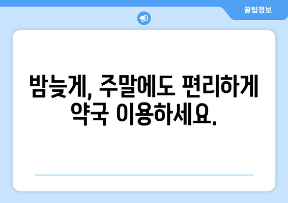 전라북도 임실군 관촌면 24시간 토요일 일요일 휴일 공휴일 야간 약국