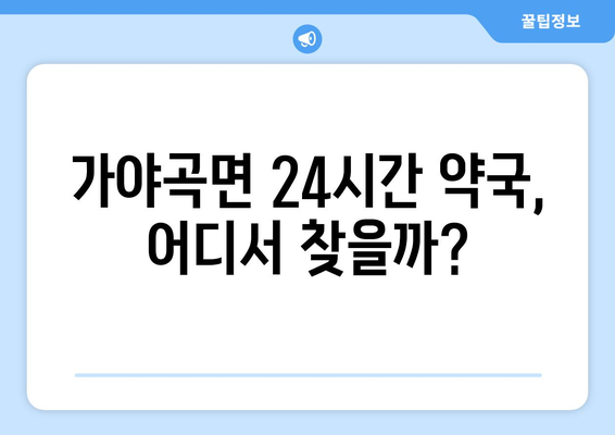 충청남도 논산시 가야곡면 24시간 토요일 일요일 휴일 공휴일 야간 약국