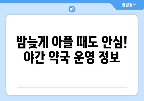 경상북도 영천시 자양면 24시간 토요일 일요일 휴일 공휴일 야간 약국