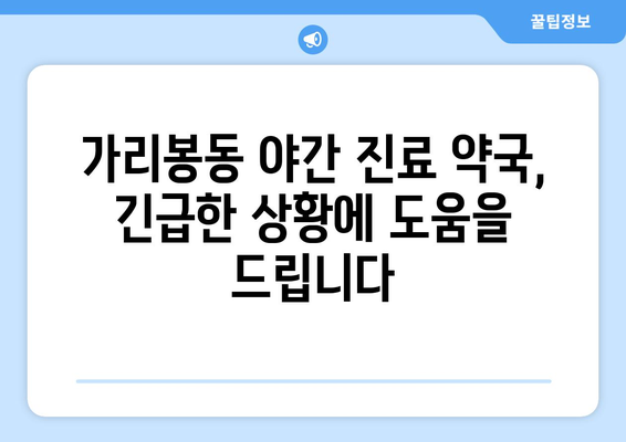 서울시 구로구 가리봉동 24시간 토요일 일요일 휴일 공휴일 야간 약국