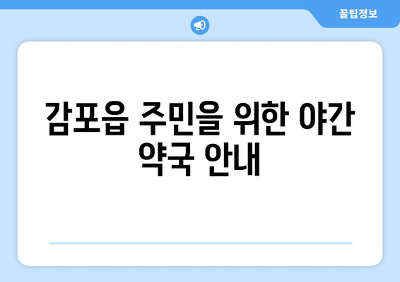 경상북도 경주시 감포읍 24시간 토요일 일요일 휴일 공휴일 야간 약국