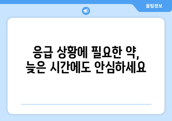 인천시 서구 가정1동 24시간 토요일 일요일 휴일 공휴일 야간 약국