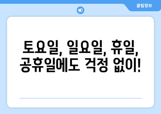 충청북도 청주시 흥덕구 강서제1동 24시간 토요일 일요일 휴일 공휴일 야간 약국