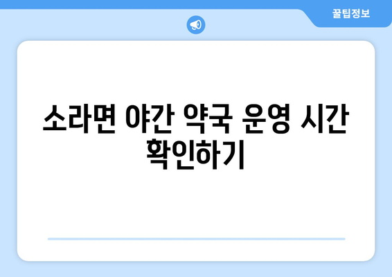 전라남도 여수시 소라면 24시간 토요일 일요일 휴일 공휴일 야간 약국