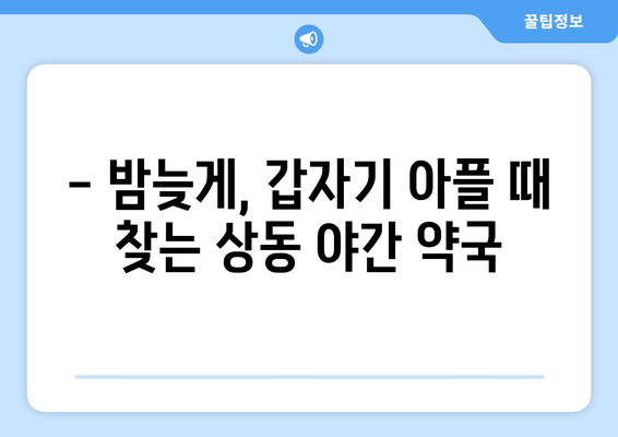 대구시 수성구 상동 24시간 토요일 일요일 휴일 공휴일 야간 약국